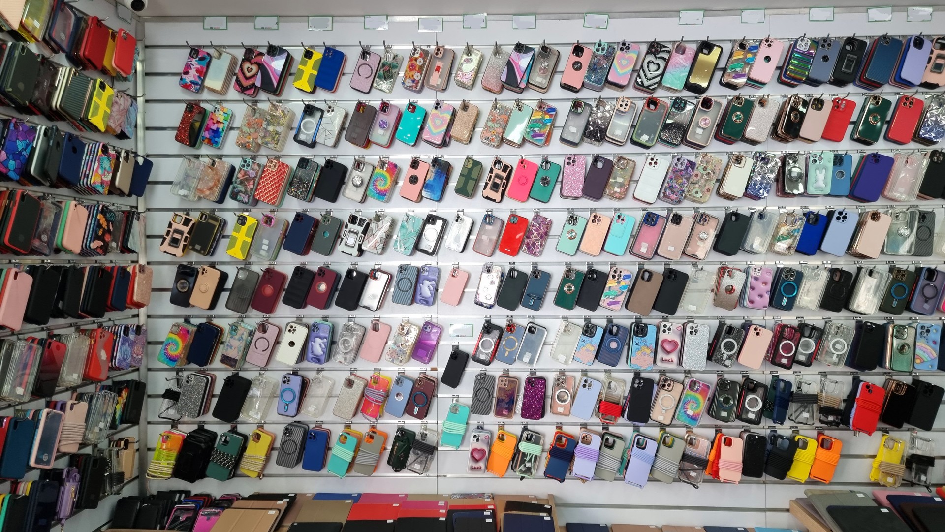 mobile phone cases in a shop protection safety design
